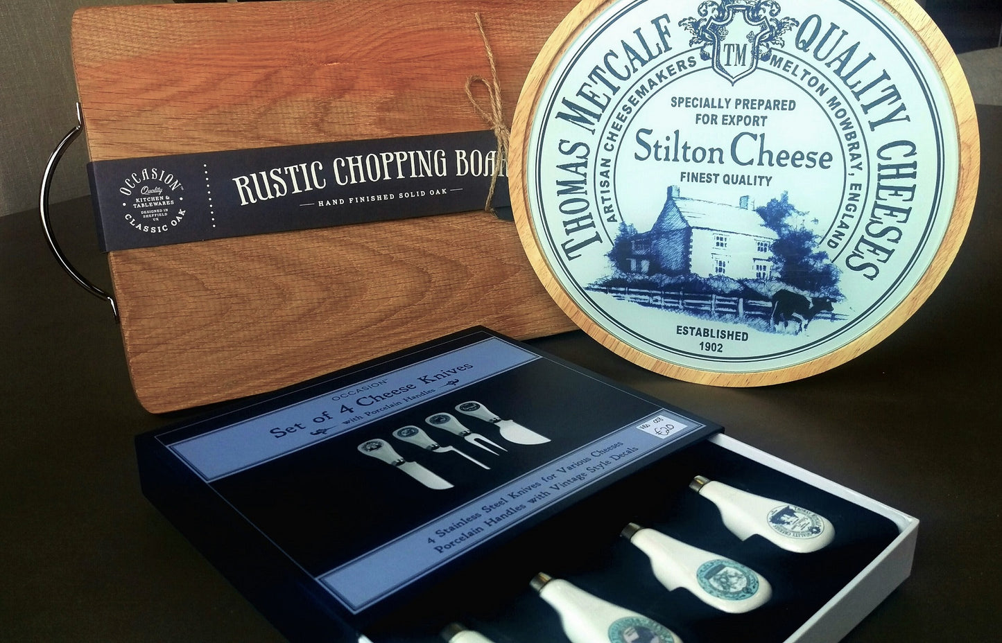 Set of 4 Cheese Knives