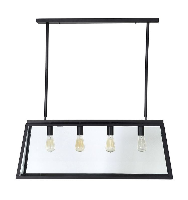 Metal Glass Ceiling Light