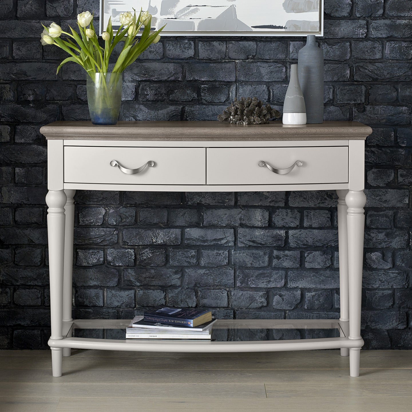 Montreux Console Table - Soft Grey