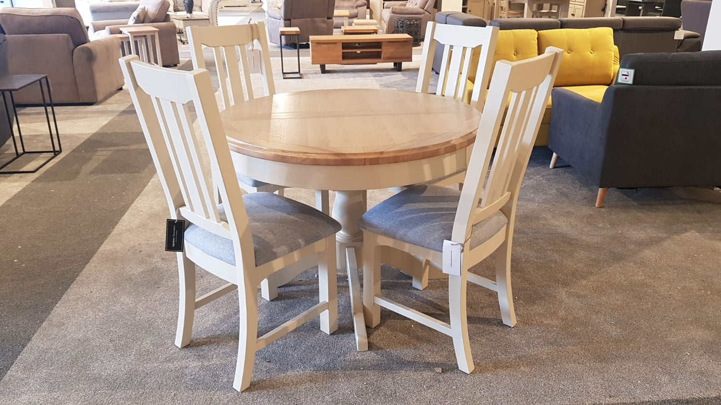 Ohio Round Extending Dining Table