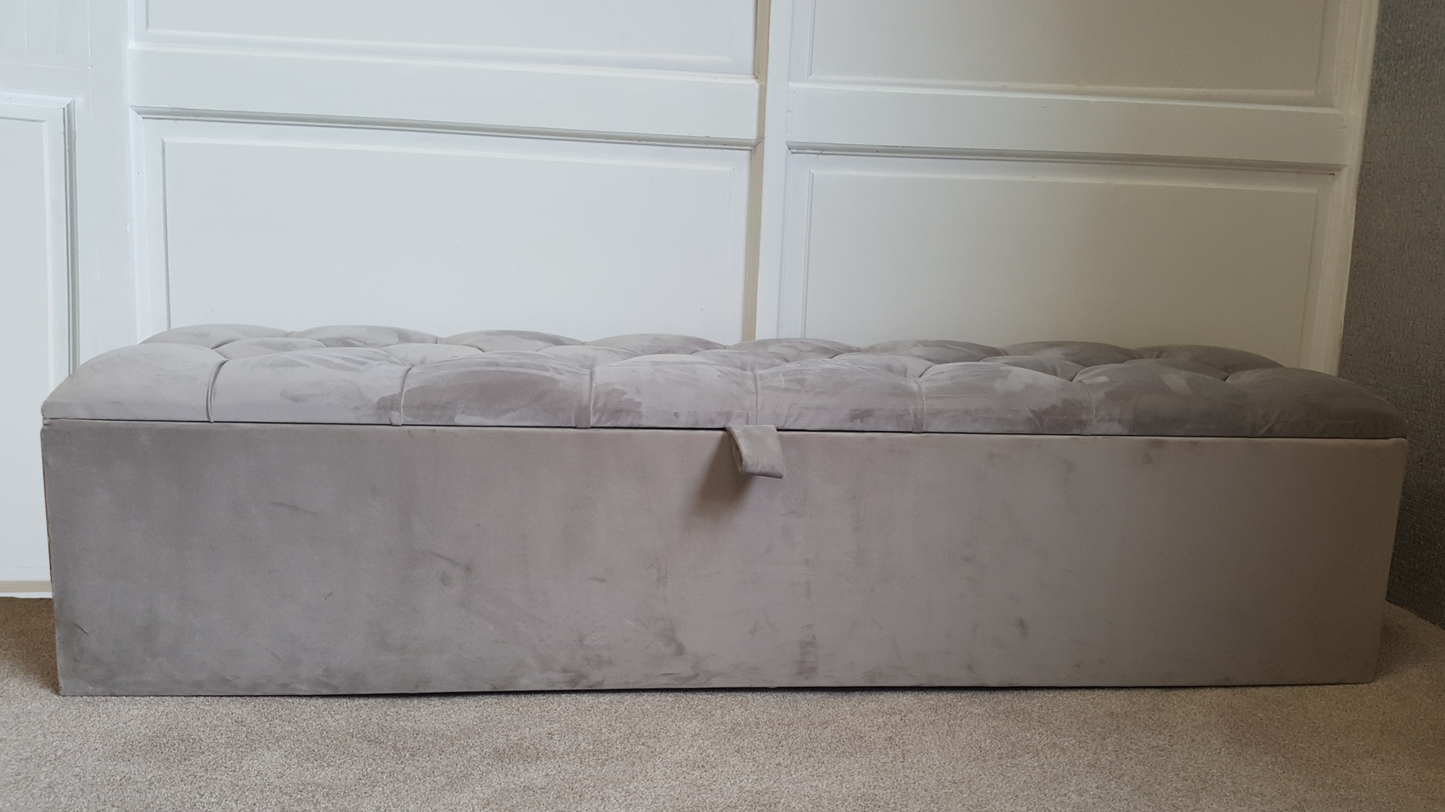 Parisian 5ft Blanket Box Velour