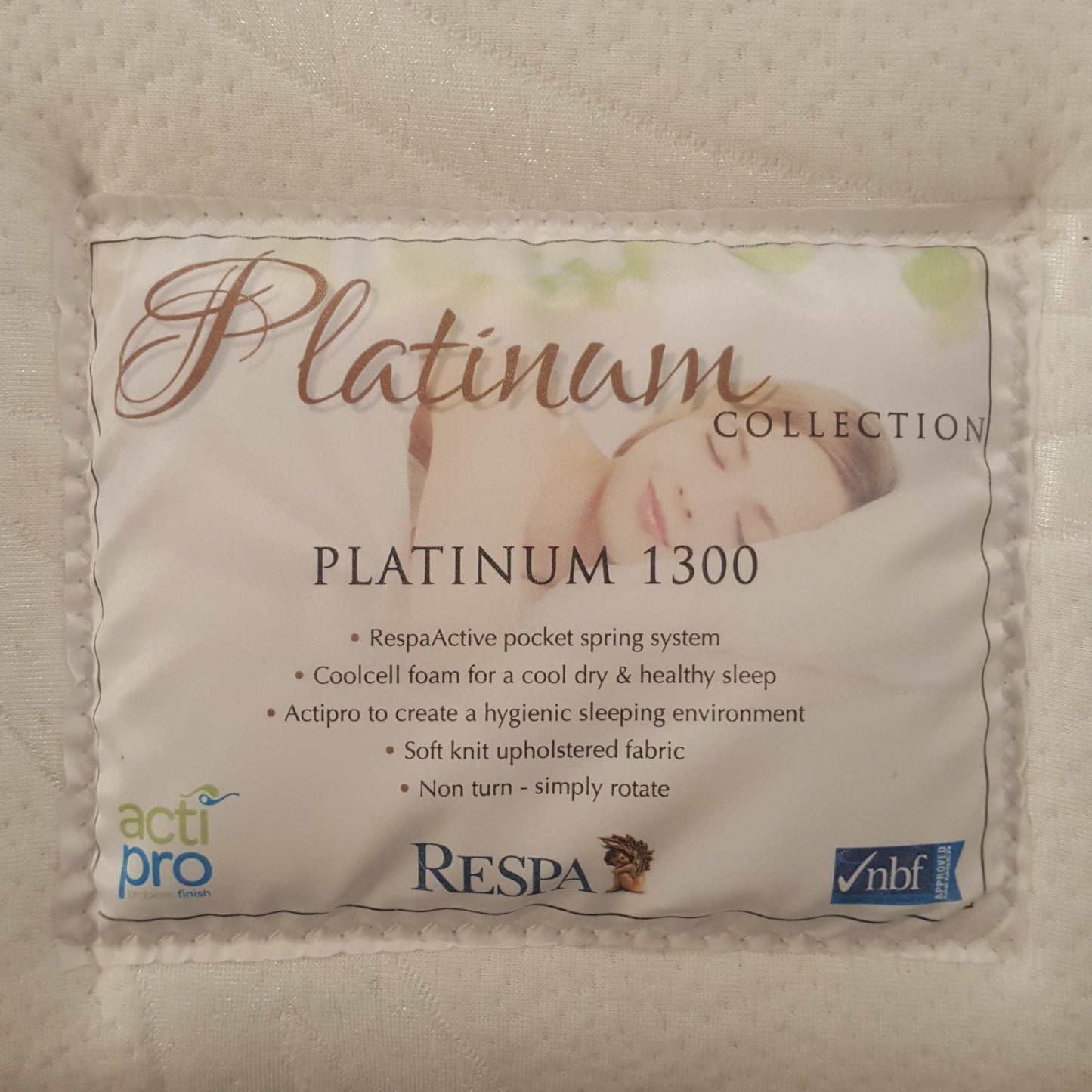 Platinum 6ft Super King Mattress