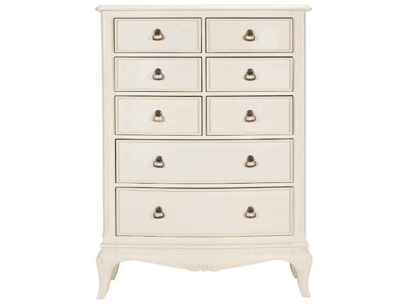 Toulouse 8 Drawer Tall Wide Chest