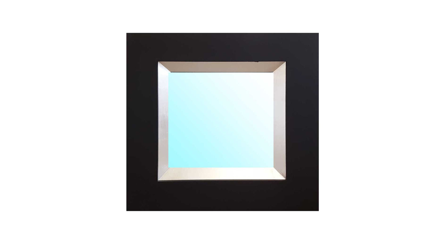 Urban Black & Silver Mirror