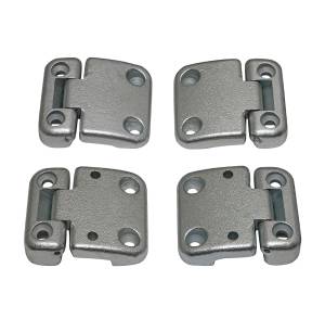 Hinge Kit Zinc Plated Inc Fixings Defender 90/110 Front