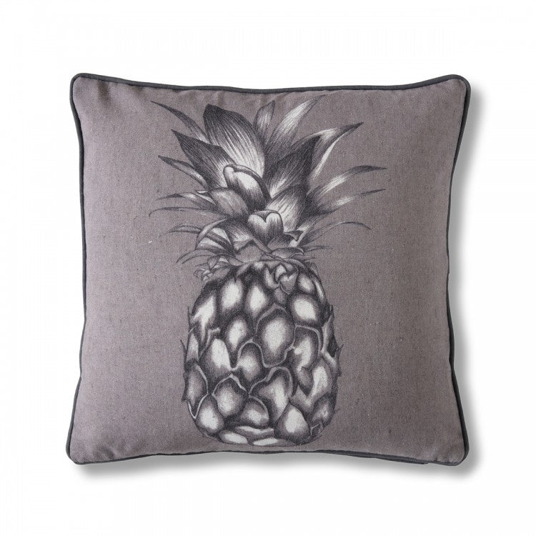 Monochrome Pineapple Cushion