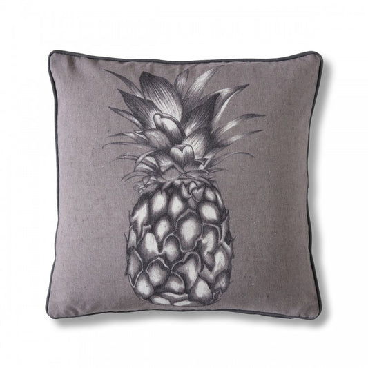 Monochrome Pineapple Cushion