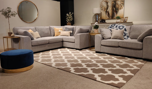 Moroccan Embossed Wool Rug - Various Colours