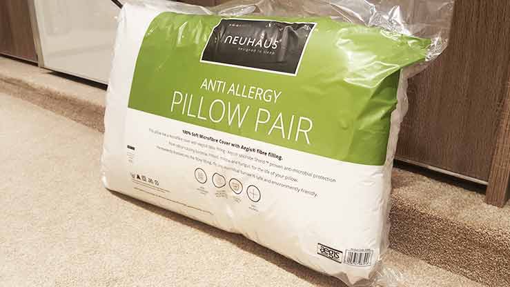 Neuhaus Green Anti-allergy Fibre 2pk Pillows