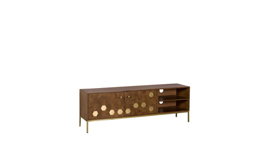 Mango wood tv unit entertainment unit