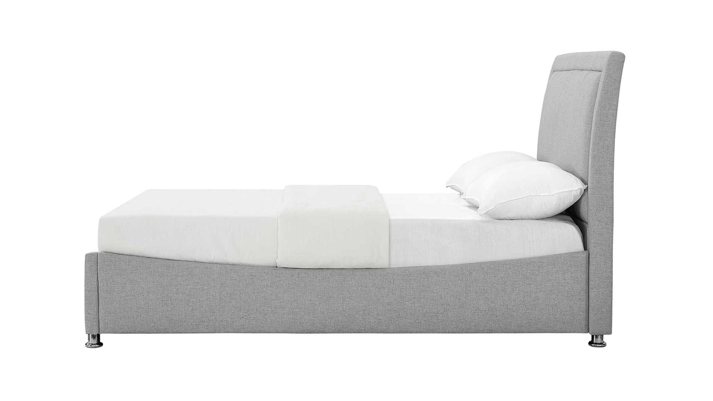 grey fabric ottoman bed frame king size ottoman bed double ottoman bed frame full opening