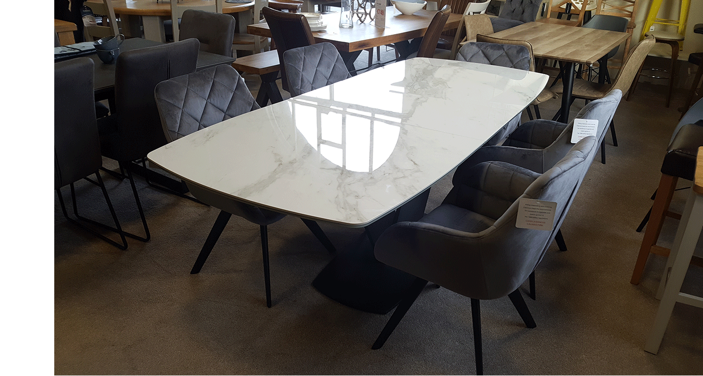Milan 1.6m Extending Table