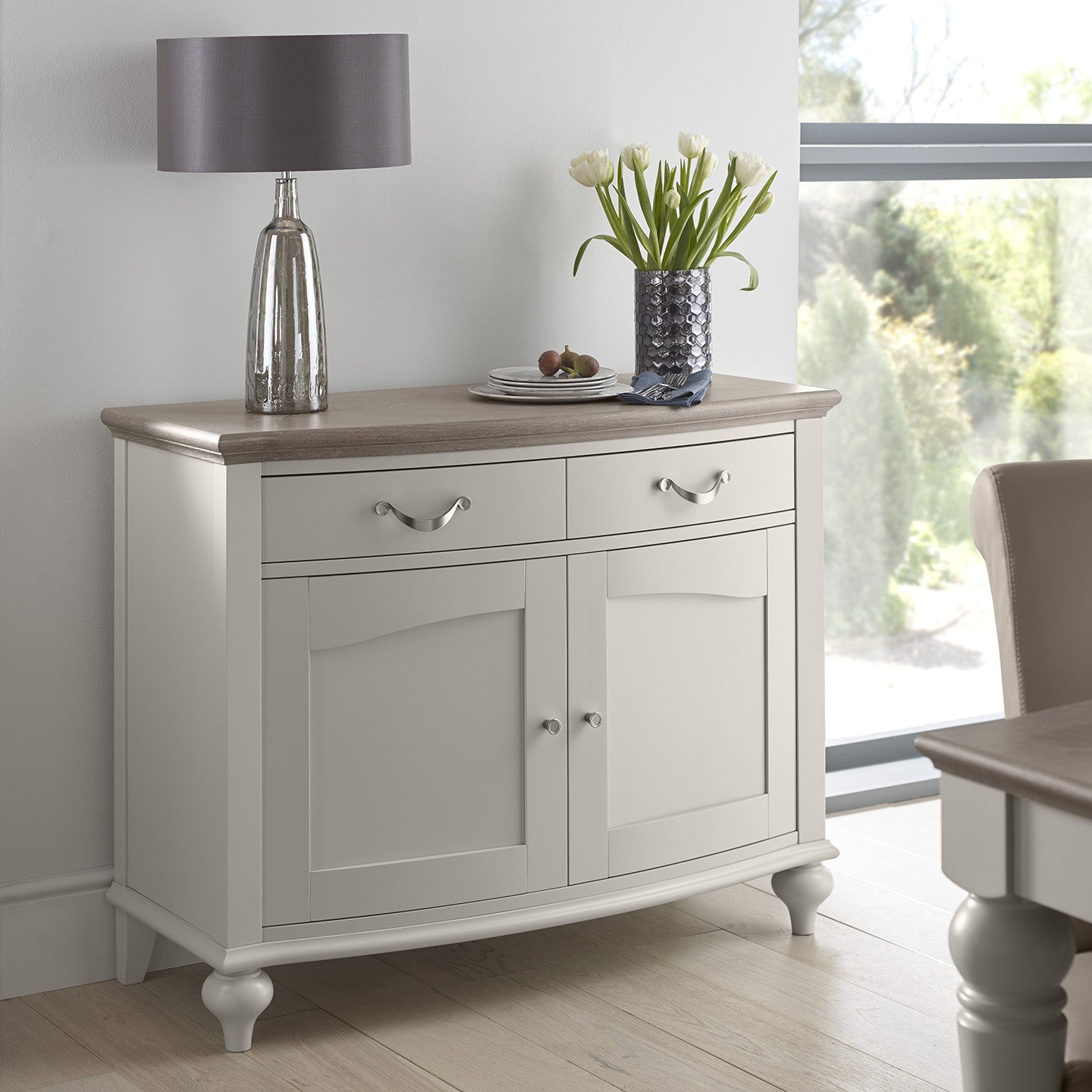 Montreux Small Sideboard - Soft Grey