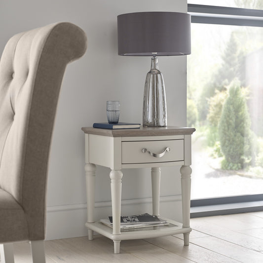Montreux Grey Lamp Table