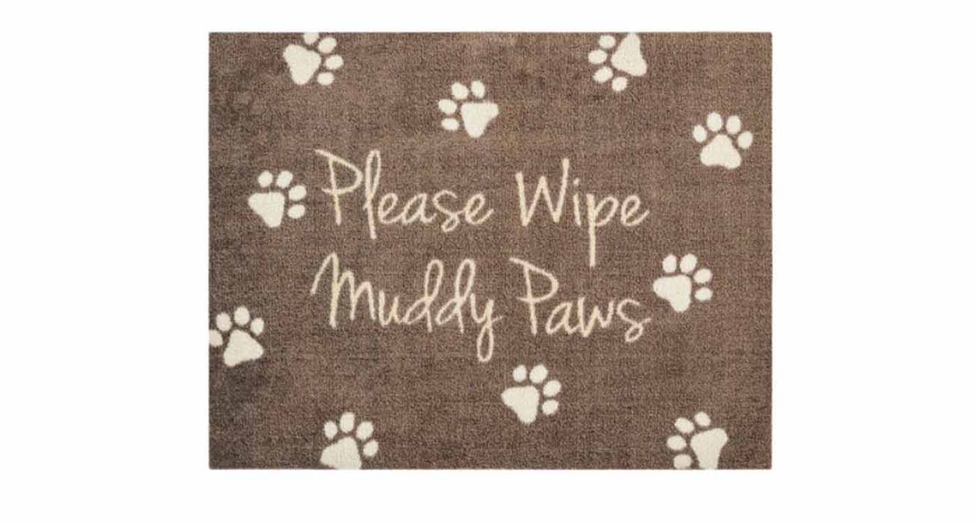 Muddy Paws Door Mat