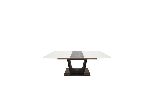 white 1.6m dining table