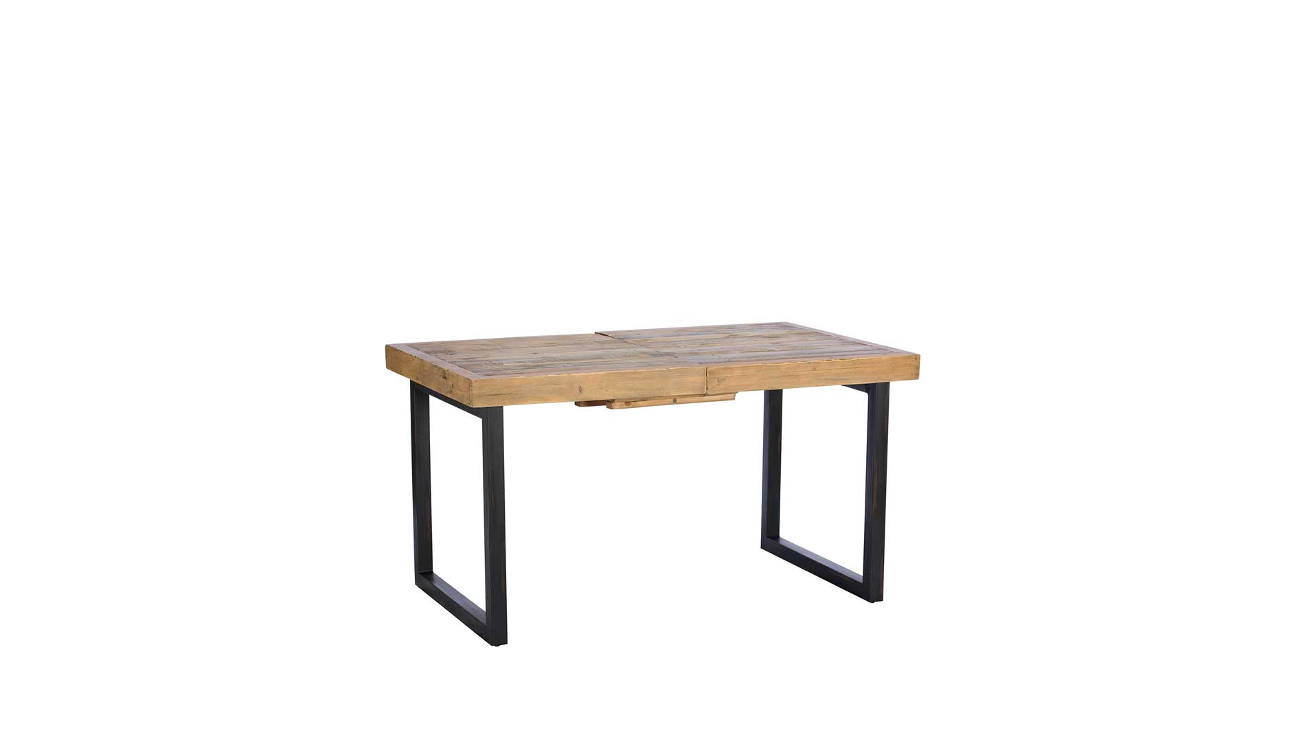 rustic 1.4m extending table
