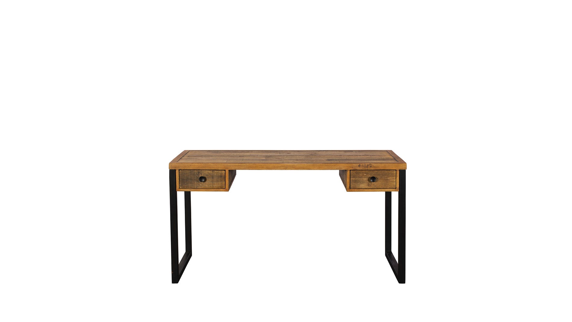 rustic desk natural wood
