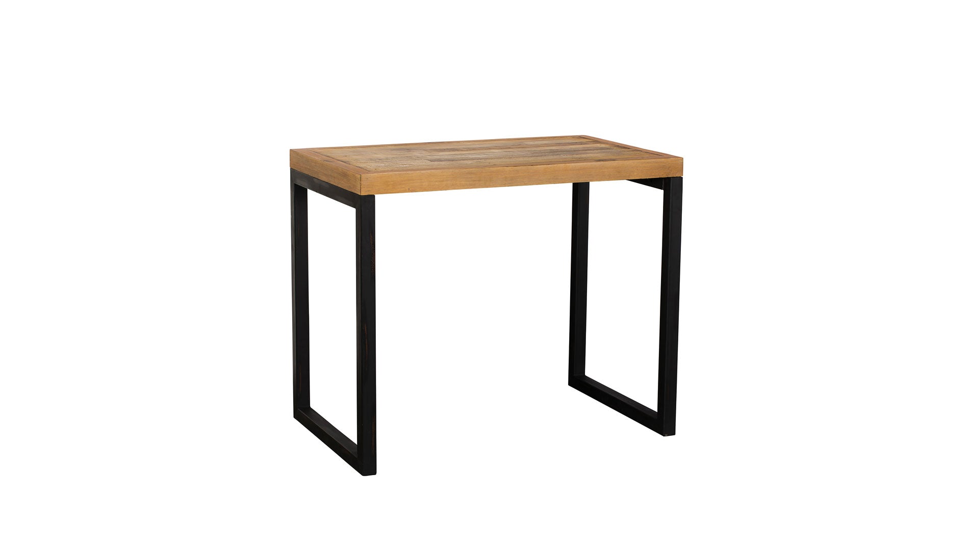 Rustic wood bar table