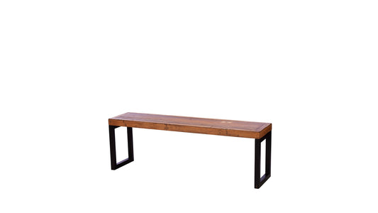 rustic bench for dining table or hall bench