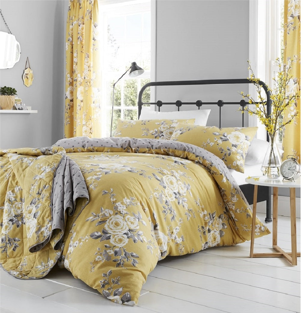 Ochre Duvet Set: Various Sizes
