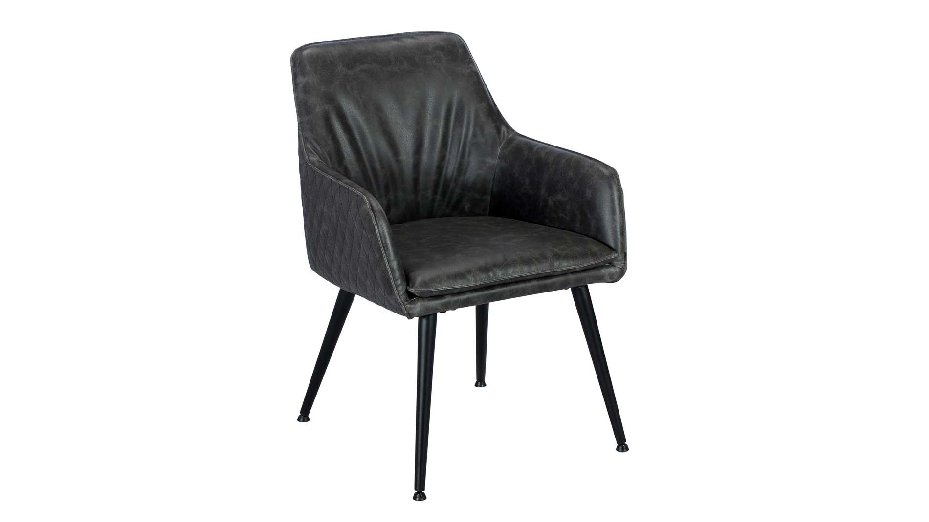 faux leather dining chair tan or grey