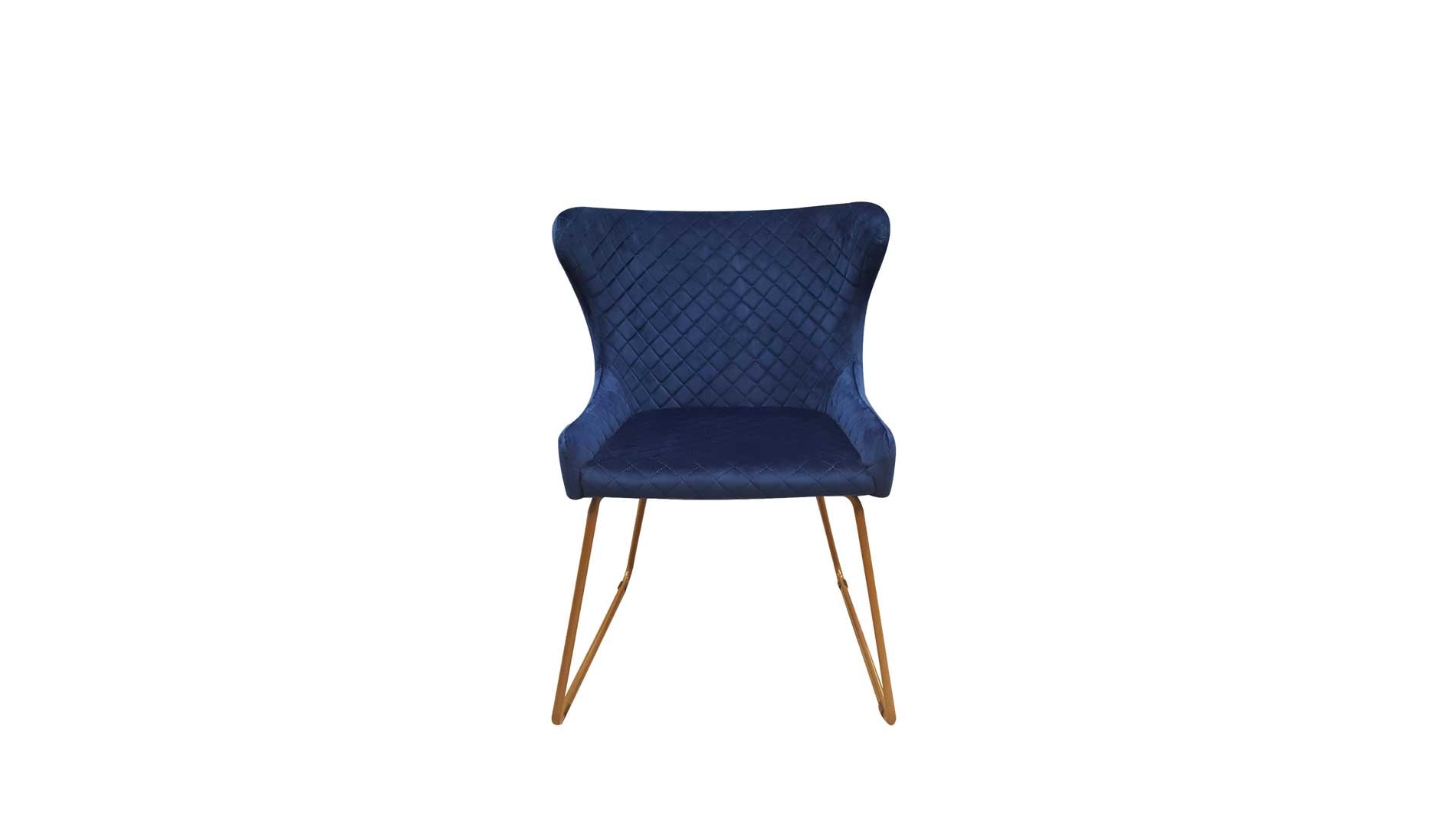 velvet dining chair