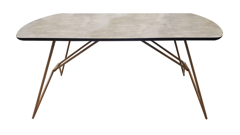 concrete look dining table concrete dining table