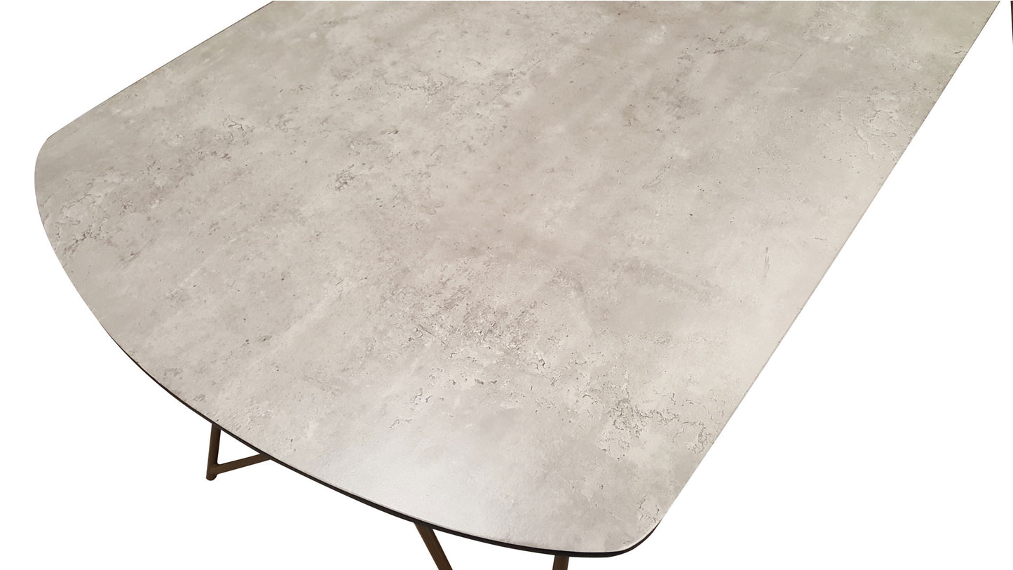 concrete look dining table concrete dining table