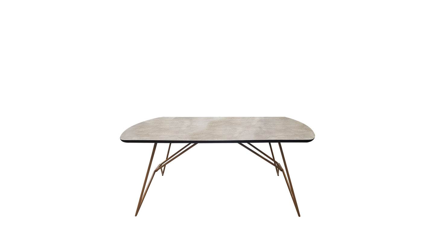 concrete look dining table concrete dining table