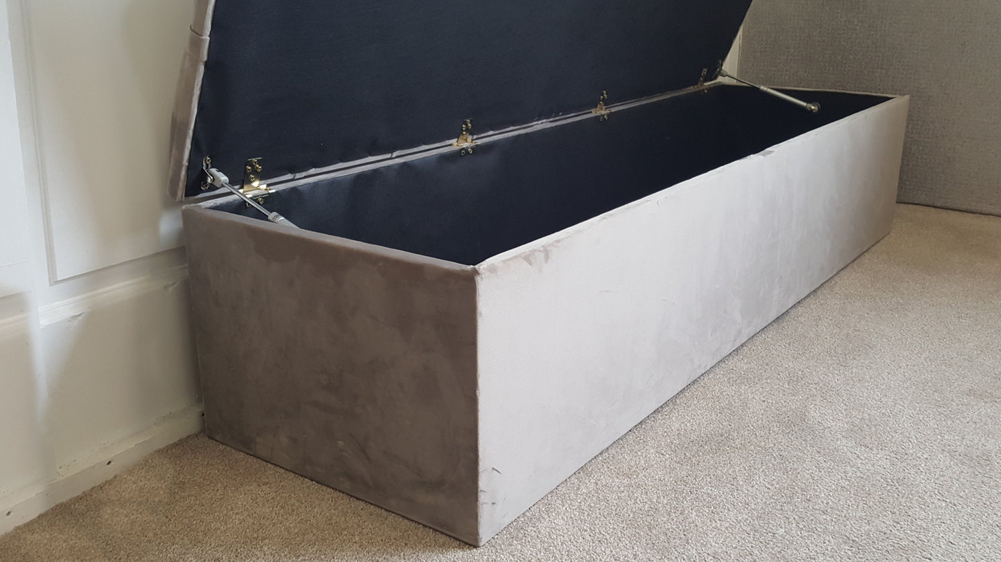 Parisian 5ft Blanket Box Velour