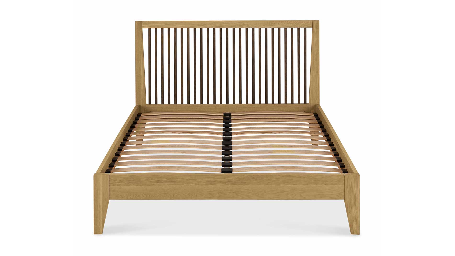 oak king bed frame