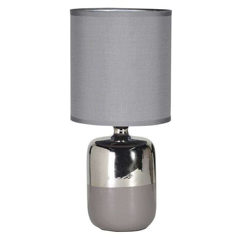 Silver Grey Lamp