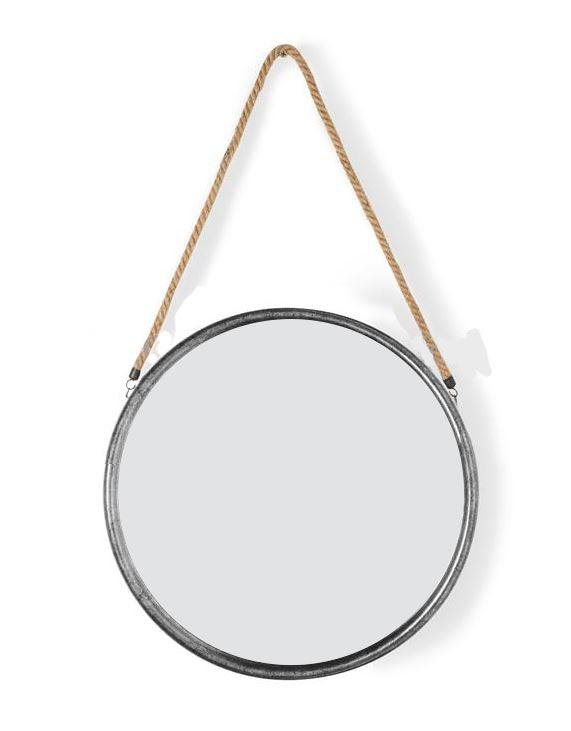 Silver Rope Mirror