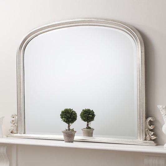 Thornby Silver Over Mantle Mirror