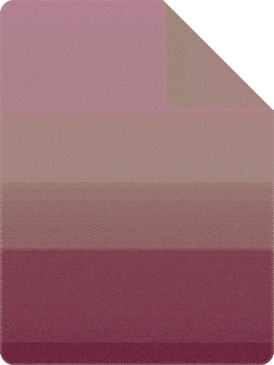 Toronto Purple & Beige Throw