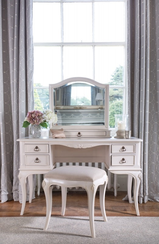 Toulouse Dressing Table, Mirror and Stool