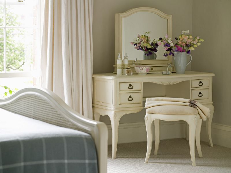 Toulouse Dressing Table, Mirror and Stool