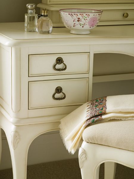 Toulouse Dressing Table, Mirror and Stool