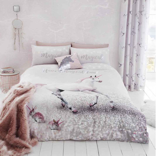 Unicorn Duvet Set: Various Sizes