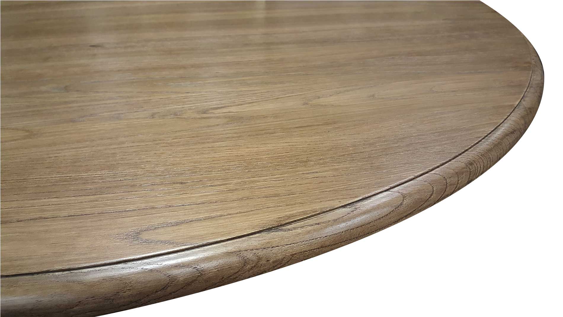 weathered oak dining table, 1.5m dining table, circular dining table