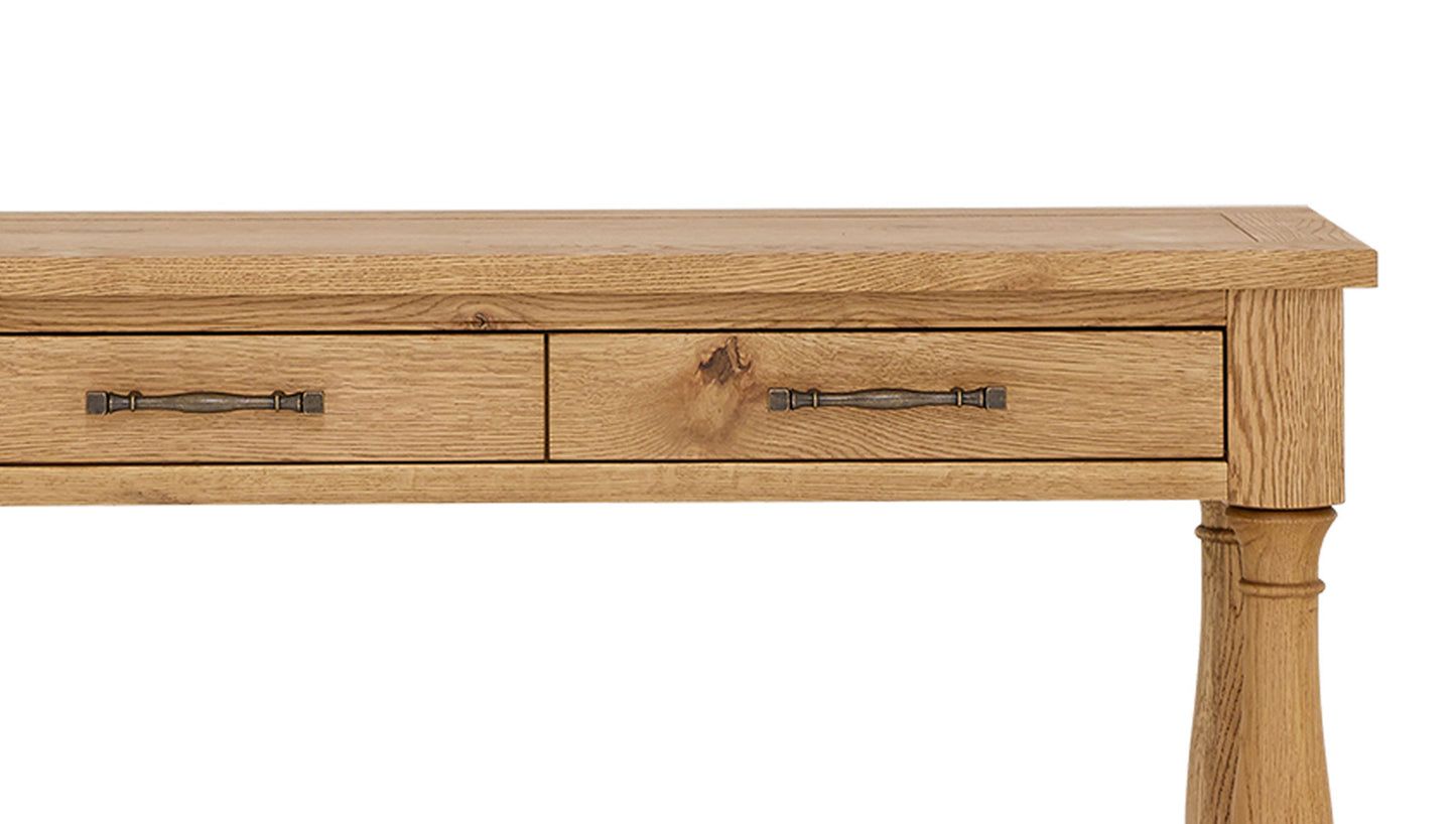Westbury Rustic Oak Console Table