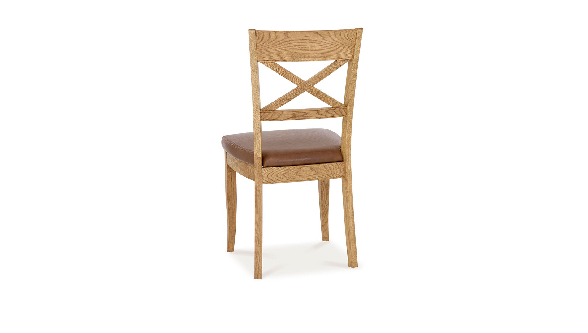 x-back dining chair oak dining chair