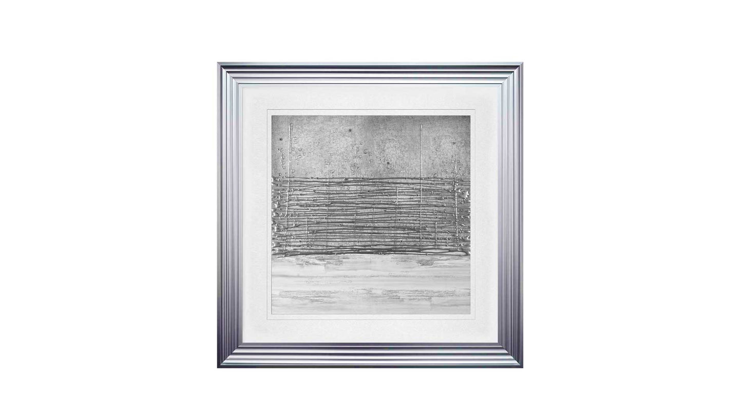 White on Silver H Picture