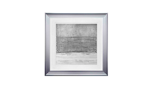 White on Silver H Picture