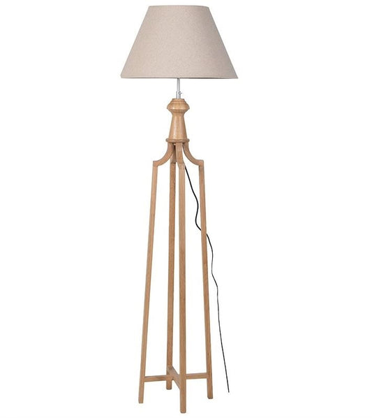 Wood Frame Floor Lamp