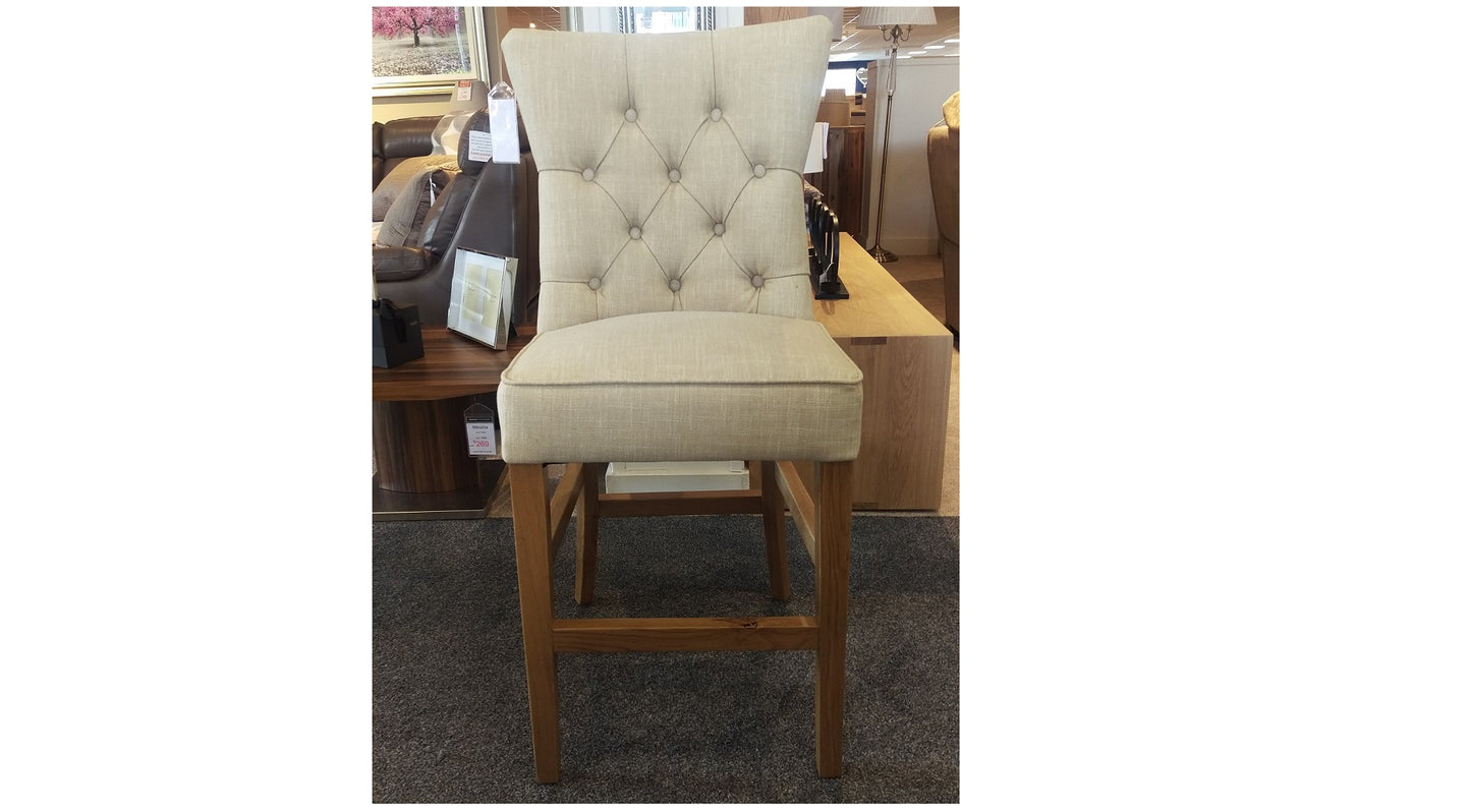 Zoe Bar Stool - Buttermilk