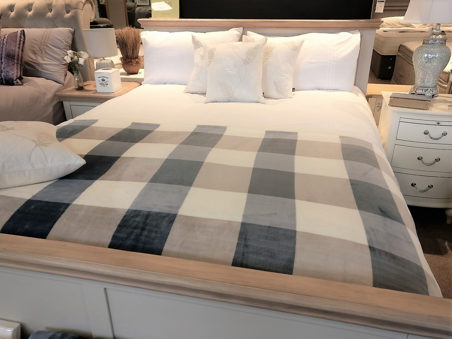 White Duvet Set: Various Sizes