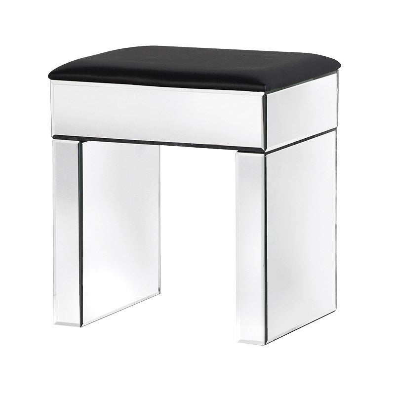 Venetian Mirrored Bedroom Stool
