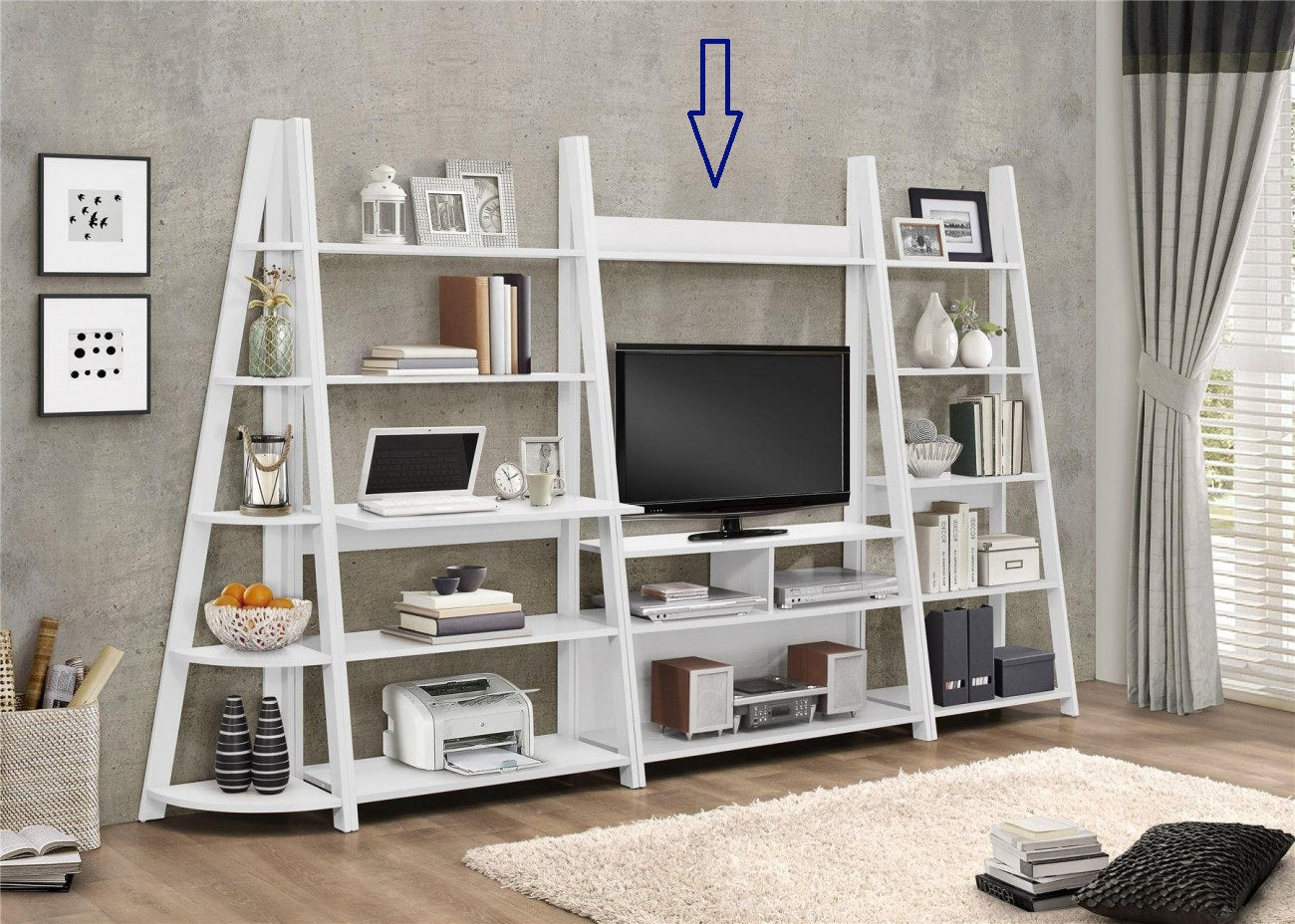 White Entertainment Unit